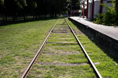 Rail de l'Ancienne gare de Saint Médard (4).